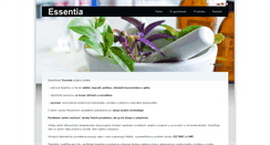 Desktop Screenshot of essentia.sk