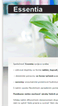 Mobile Screenshot of essentia.sk
